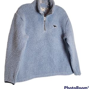 Victoria's Secret Pink Sherpa Fleece Pullover